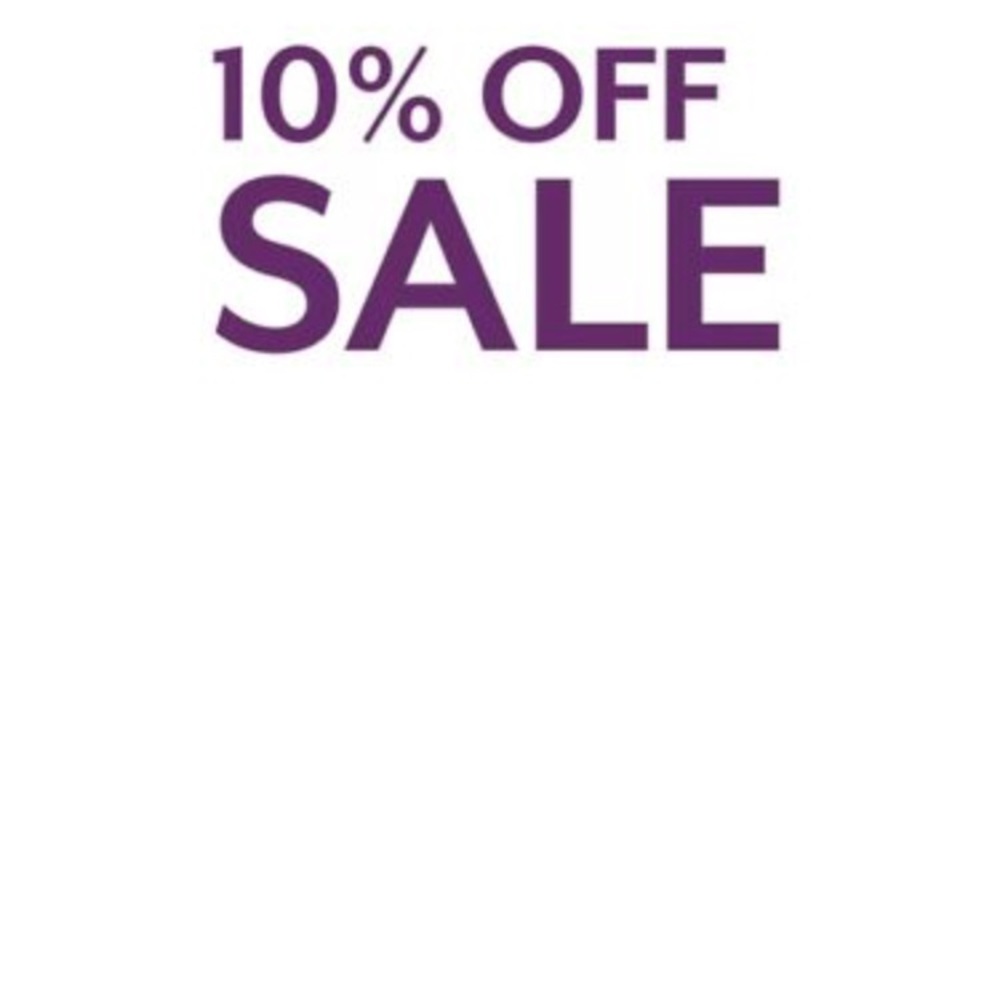 10% sale off my entire closet